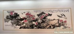 荷风香拂远春日映山红 2023全国盛世荷和十人公益画展活动在京举行